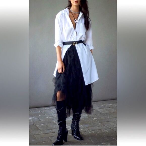 Fluffy Mesh Tutu Skirt - Fashionable Casual Style - Rich Solid Tulle - Picture 9 of 9